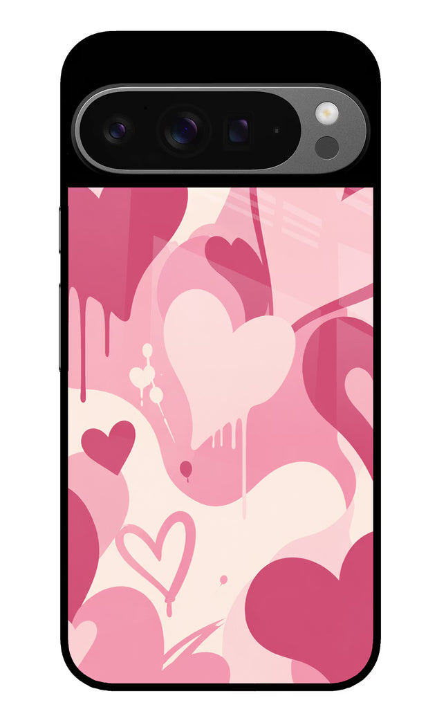 Hearty case Google Pixel 9 Pro Glass Case