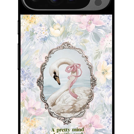 Pretty Mind Pretty Soul Google Pixel 9 Pro Glass Case