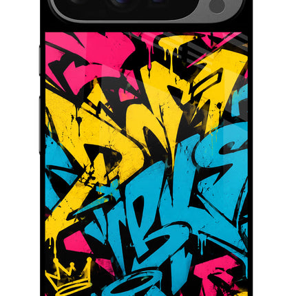 Graffiti Vibe Google Pixel 9 Pro Glass Case