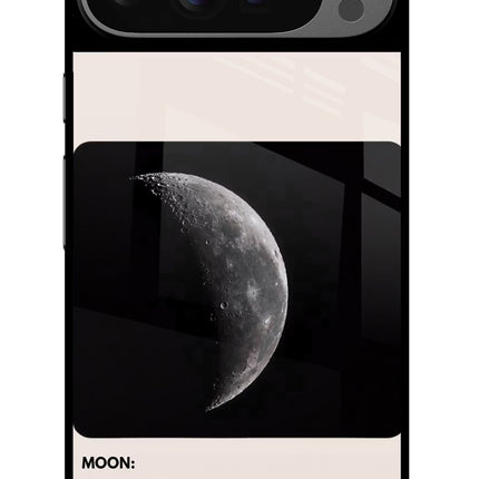 Moon Phase Google Pixel 9 Pro Glass Case