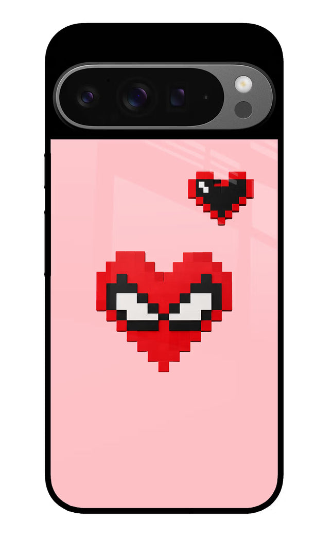 Gwen Heart Google Pixel 9 Pro Glass Case
