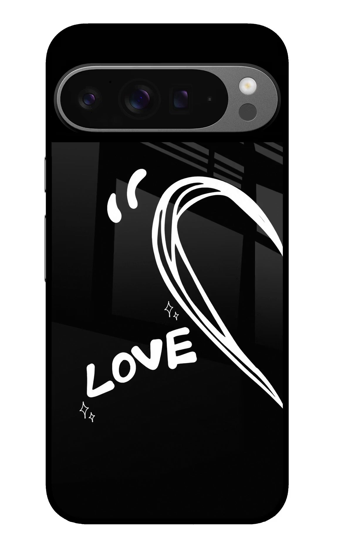 Love Line Google Pixel 9 Pro Glass Case