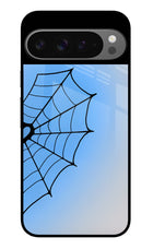 Blue Web Google Pixel 9 Pro Glass Case