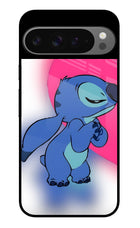 Stitch Hug Google Pixel 9 Pro Glass Case