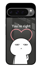 You're Right Google Pixel 9 Pro Glass Case