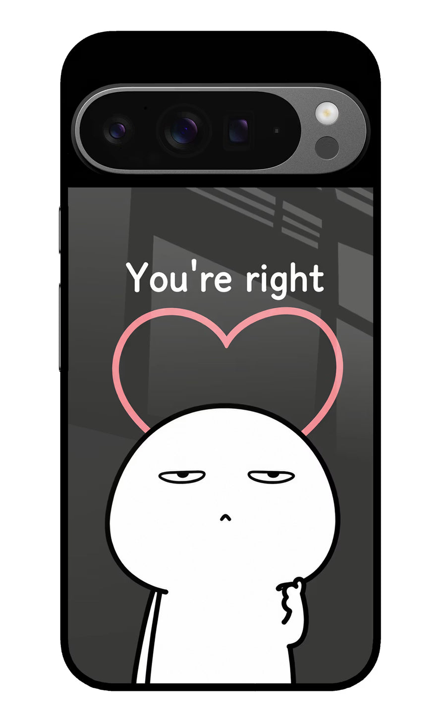 You're Right Google Pixel 9 Pro Back Cover, Glass case