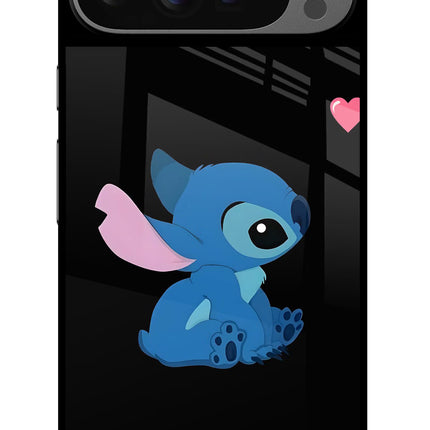 Stitch Crush Google Pixel 9 Pro Glass Case