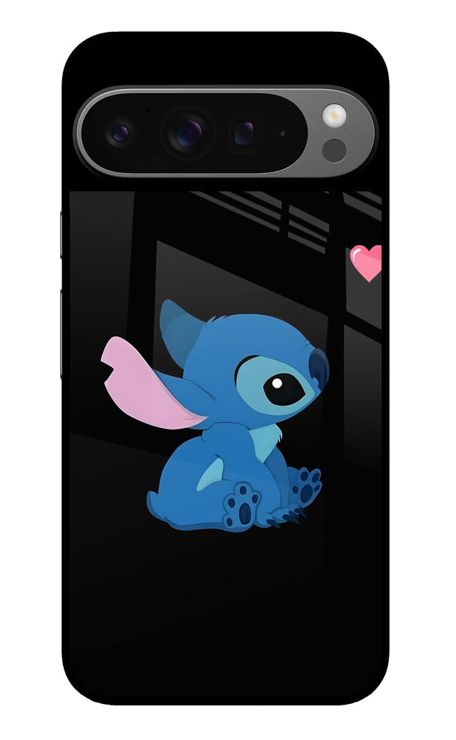 Stitch Crush Google Pixel 9 Pro Glass Case