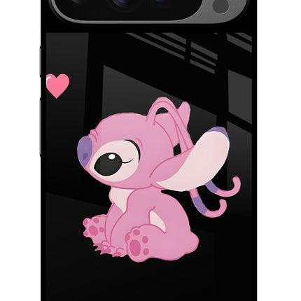 Angel Crush Google Pixel 9 Pro Glass Case Back Cover by Casekaro