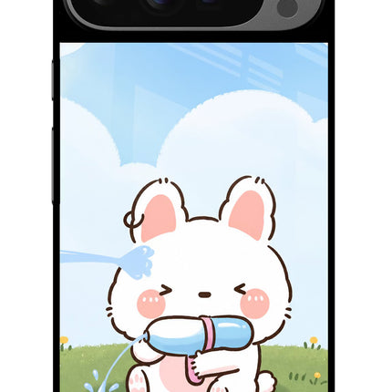 Bunny Treat Google Pixel 9 Pro Glass Case