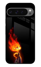 Ember Flame Google Pixel 9 Pro Glass Case