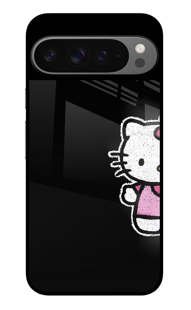 Kitty Charm Google Pixel 9 Pro Glass Case