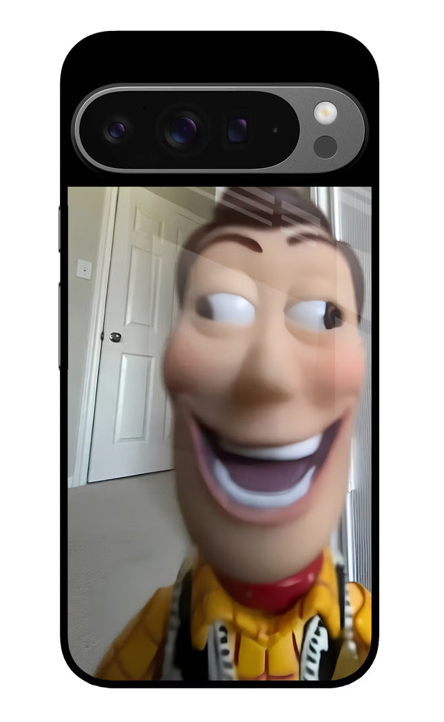 Side Eye Woody Google Pixel 9 Pro Glass Case