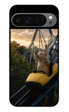 Rollercoaster Dog Google Pixel 9 Pro Glass Case