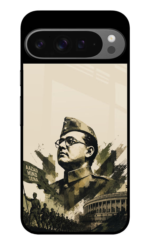 Netaji Rising Google Pixel 9 Pro Glass Case
