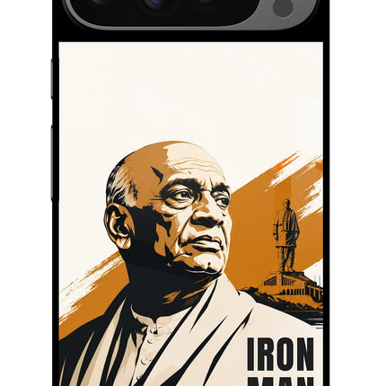 Sardar Patel Iron Will Google Pixel 9 Pro Glass Case