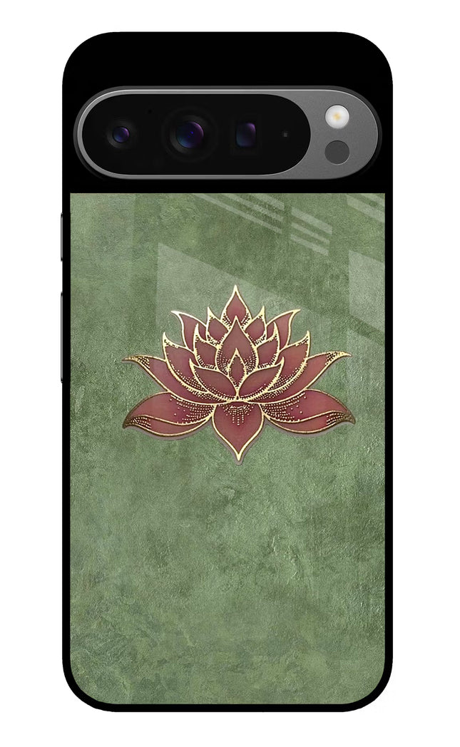 Lotus Grace Google Pixel 9 Pro Glass Case