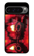Fire Eye Google Pixel 9 Pro Glass Case