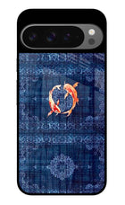 Koi Blue Google Pixel 9 Pro Glass Case