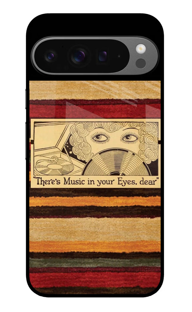 Vinyl Stripes Google Pixel 9 Pro Glass Case