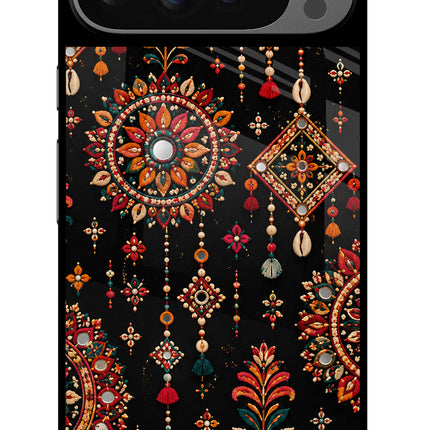 Boho Noir Google Pixel 9 Pro Glass Case