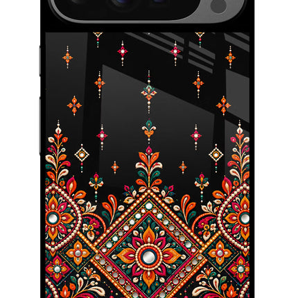 Noir Mehfil Google Pixel 9 Pro Glass Case