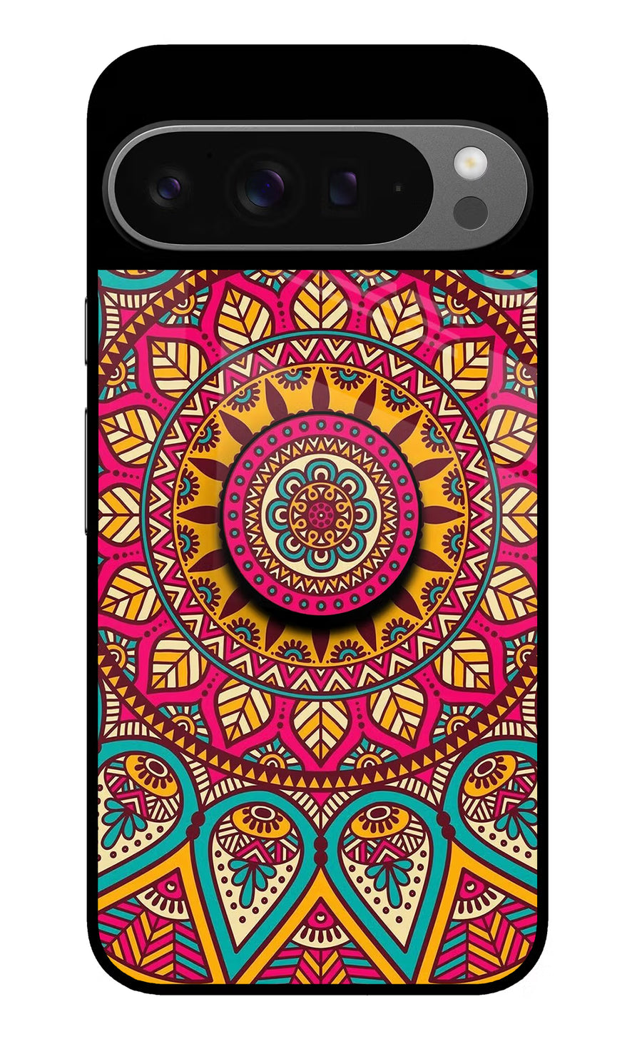 Mandala Google Pixel 9 Pro Pop Case, Glass case