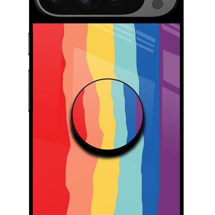 Rainbow Google Pixel 9 Pro Pop Case by Casekaro