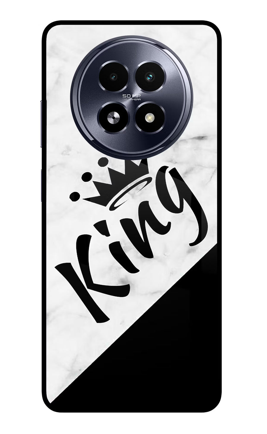 King Realme 13 5G Back Cover, Metal case