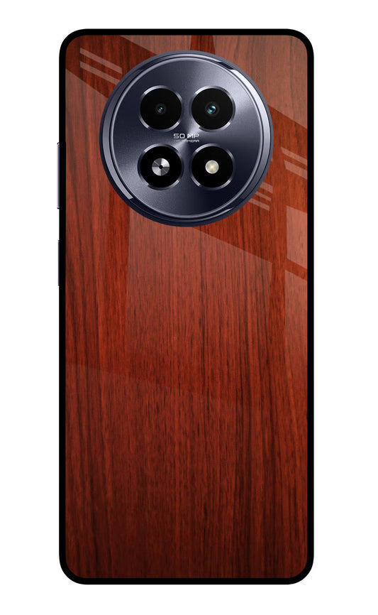 Wooden Plain Pattern Realme 13 5G Glass Case