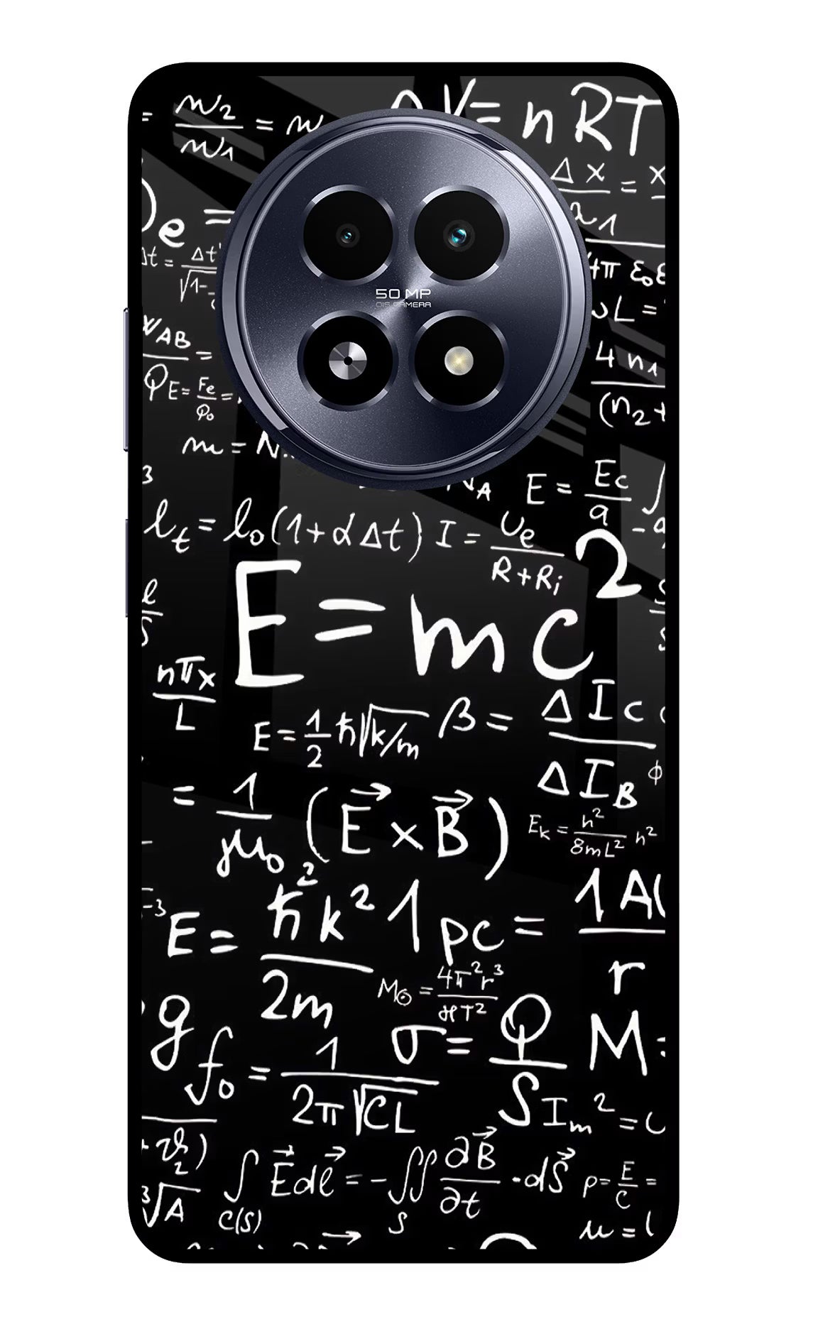 Physics Formula Realme 13 5G Glass Case Back Cover by Casekaro