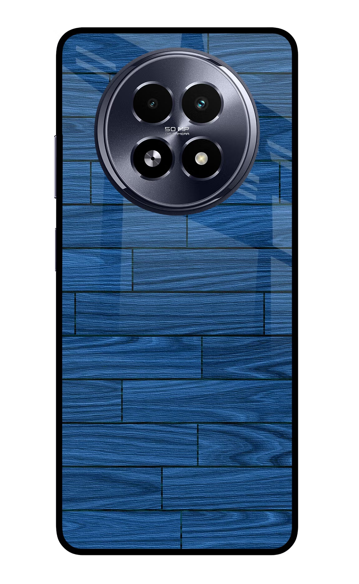 Wooden Texture Realme 13 5G Glass Case Back Cover by Casekaro