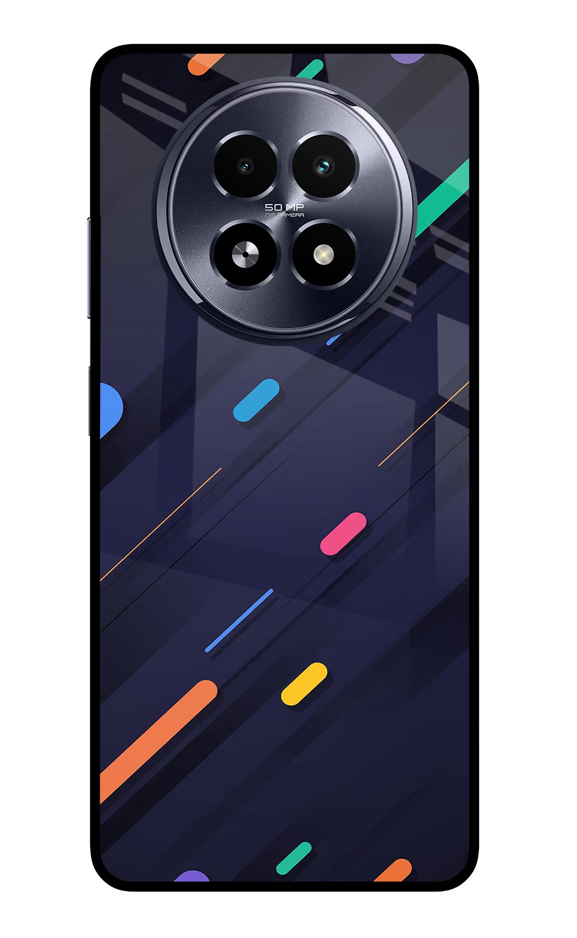 Abstract Design Realme 13 5G Glass Case Back Cover by Casekaro