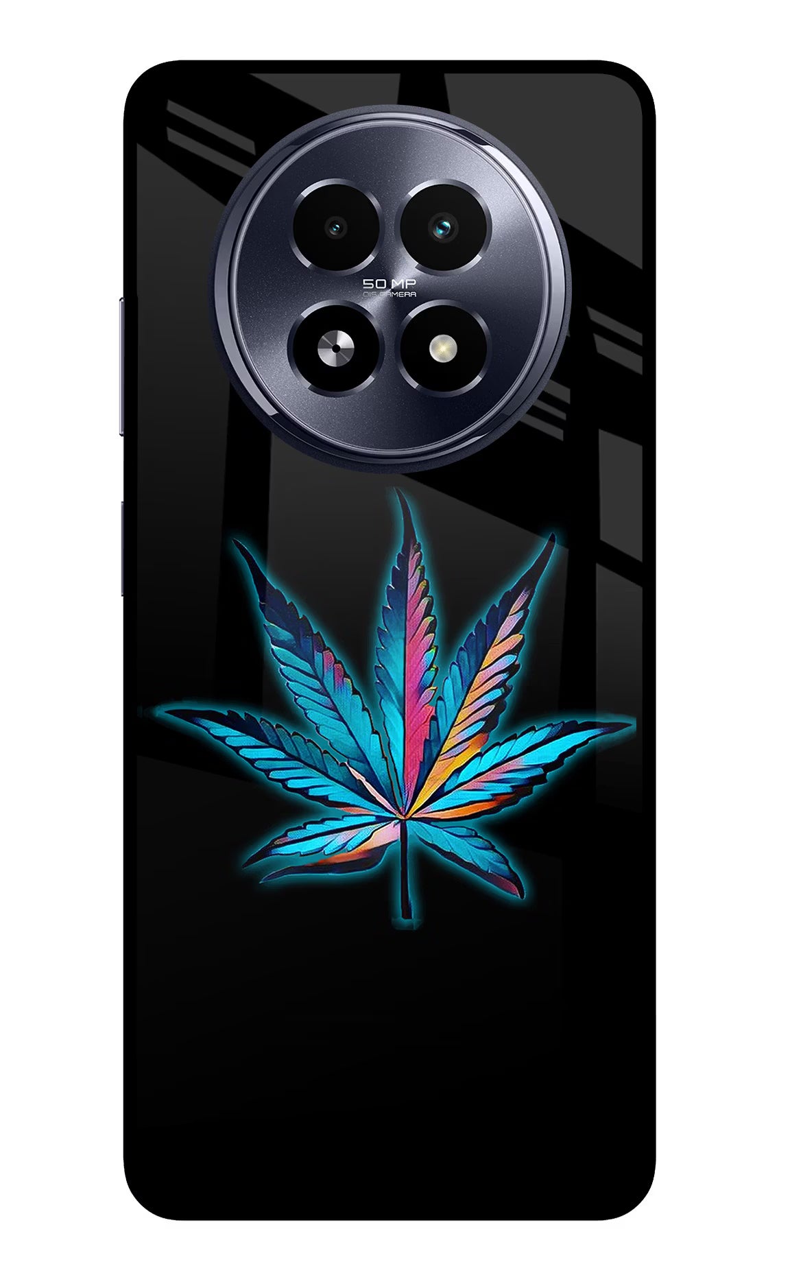 Weed Realme 13 5G Glass Case Back Cover by Casekaro