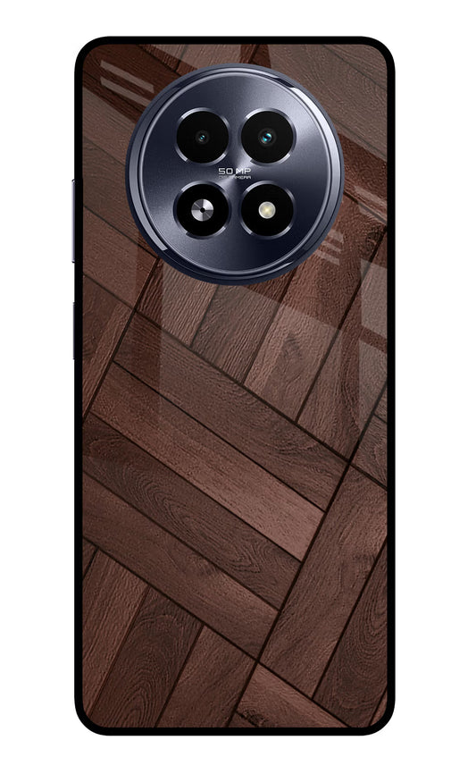 Wooden Texture Design Realme 13 5G Glass Case