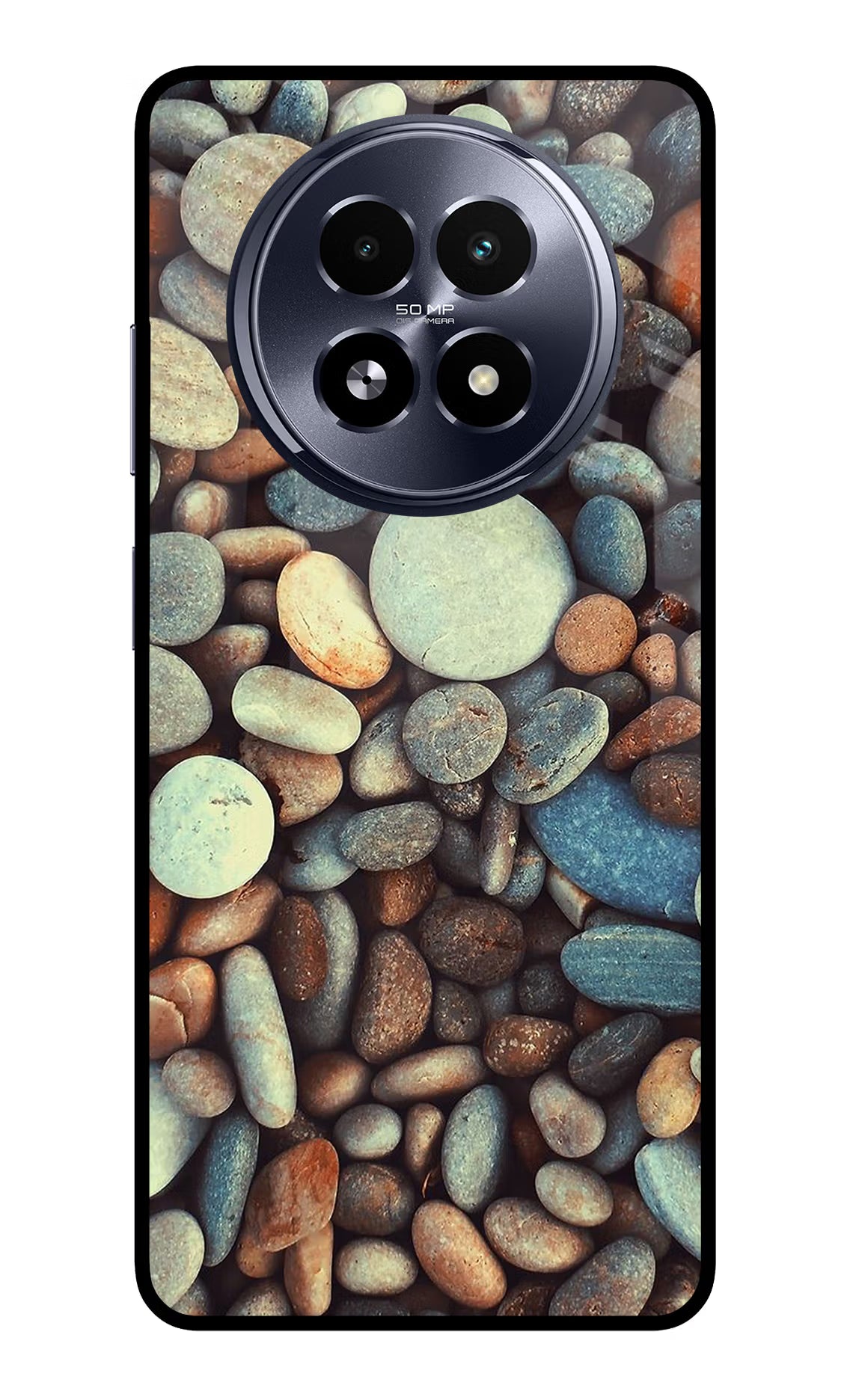 Pebble Realme 13 5G Glass Case Back Cover by Casekaro