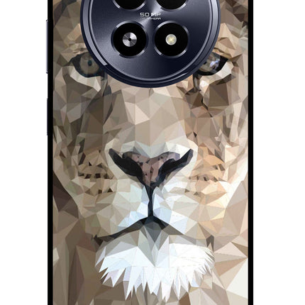 Lion Art Realme 13 5G Glass Case