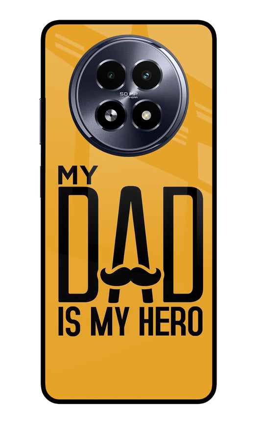 My Dad Is My Hero Realme 13 5G Glass Case