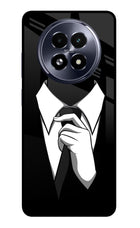 Black Tie Realme 13 5G Glass Case