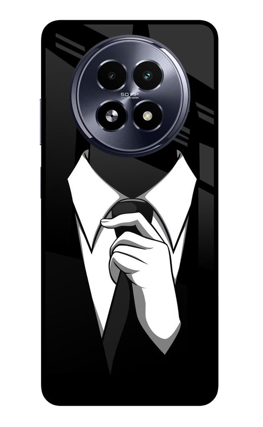 Black Tie Realme 13 5G Glass Case