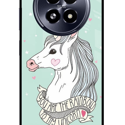 Unicorn Wallpaper Realme 13 5G Glass Case
