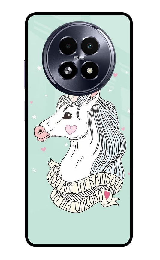 Unicorn Wallpaper Realme 13 5G Glass Case