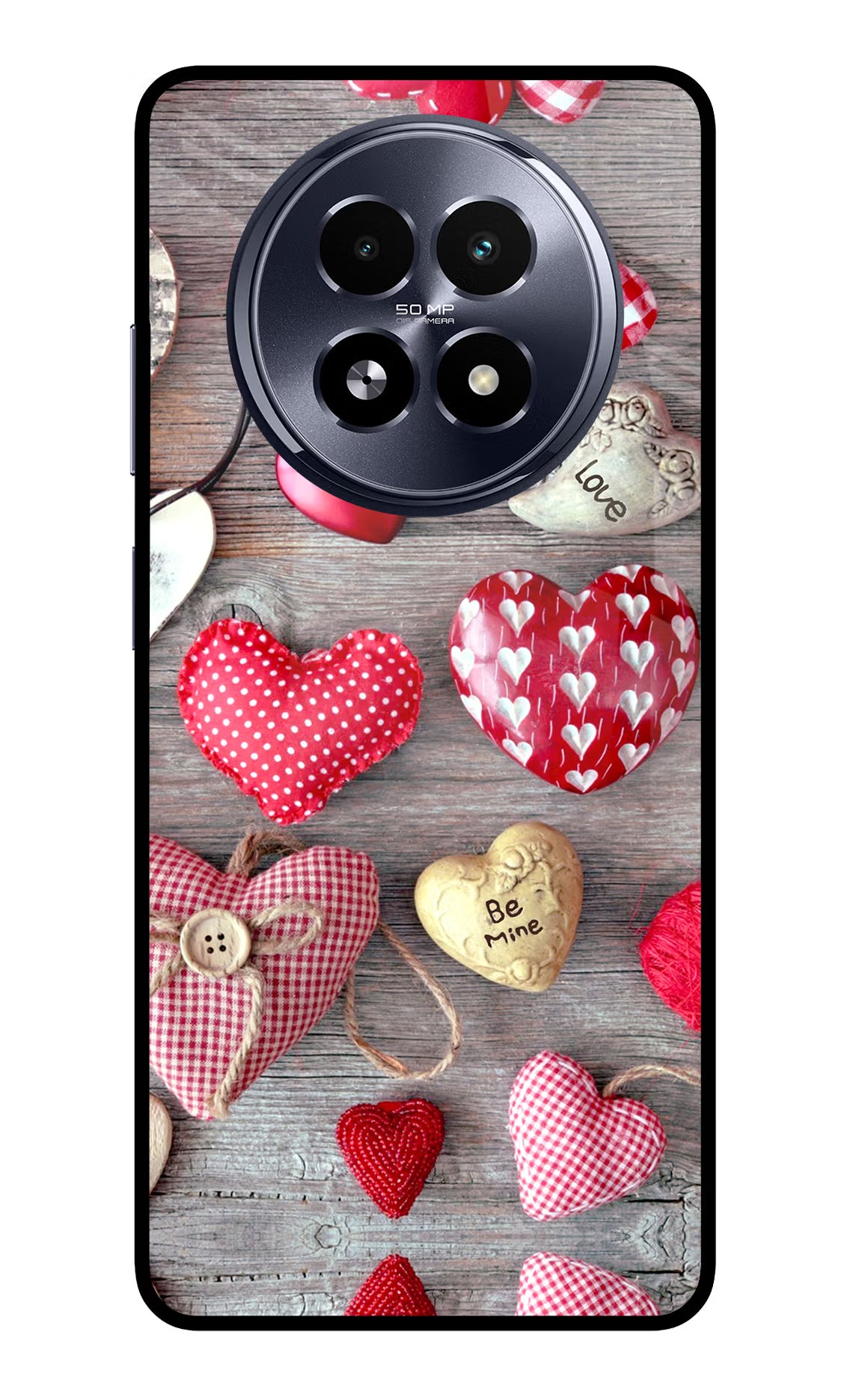 Love Wallpaper Realme 13 5G Glass Case