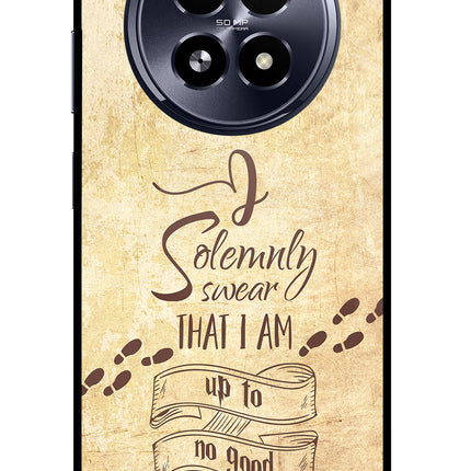 I Solemnly swear that i up to no good Realme 13 5G Glass Case