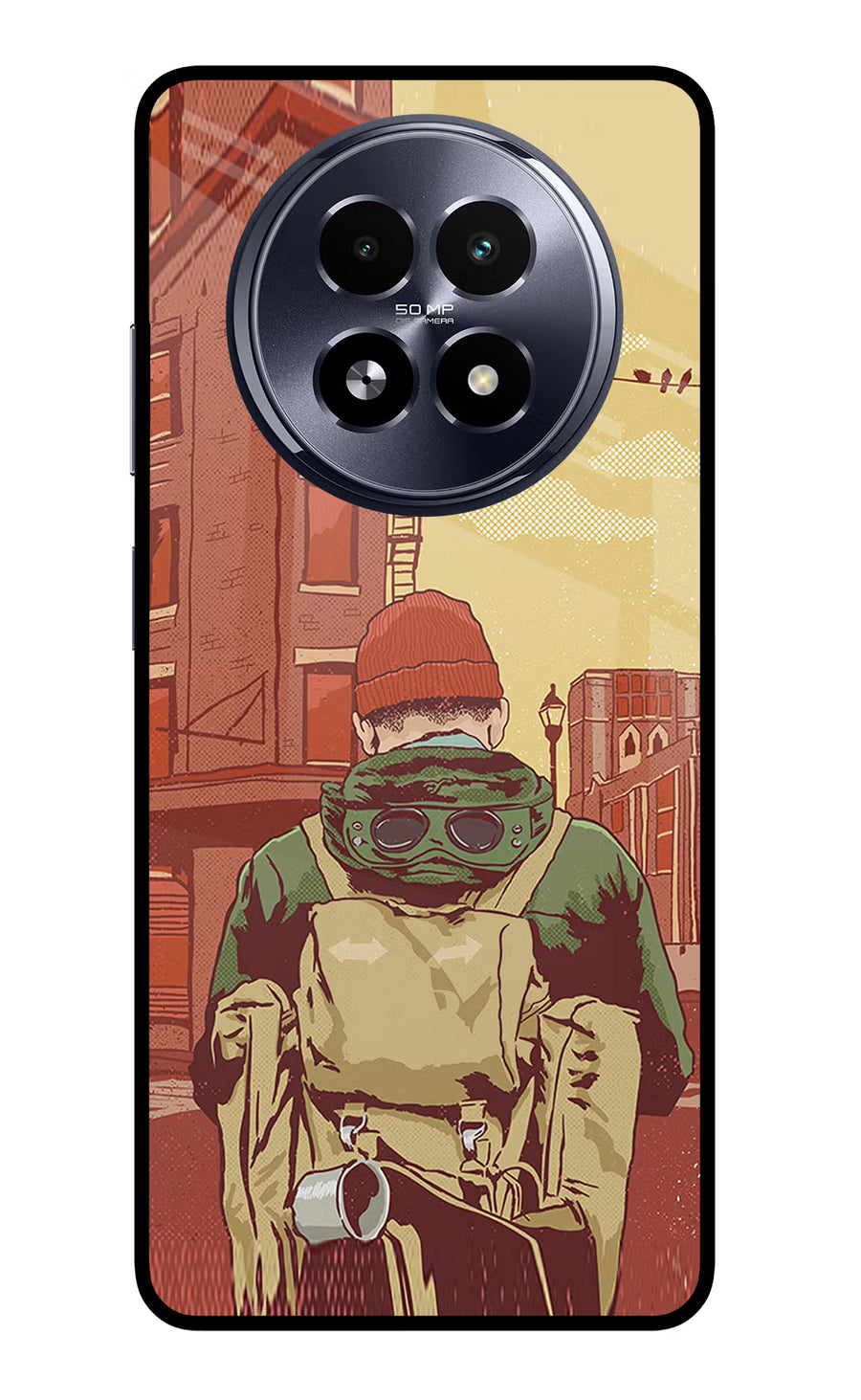 Adventurous Realme 13 5G Back Cover, Metal case