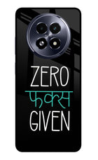 Zero Fucks Given Realme 13 5G Glass Case