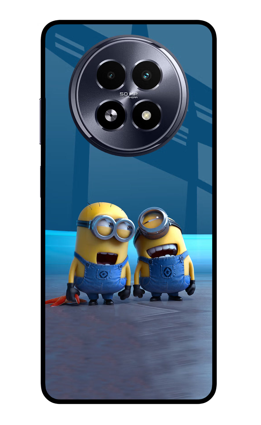 Minion Laughing Realme 13 5G Back Cover, Metal case