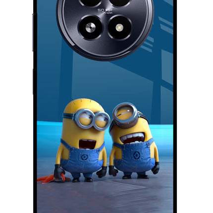 Minion Laughing Realme 13 5G Glass Case