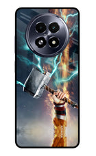 Thor Hammer Mjolnir Realme 13 5G Glass Case