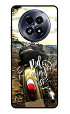 Ride More Worry Less Realme 13 5G Glass Case